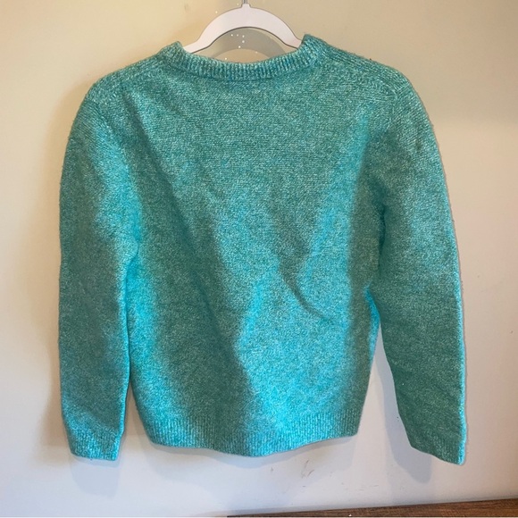 Lacoste Merino Wool Sweater Thick Green Large - Picture 4 of 5